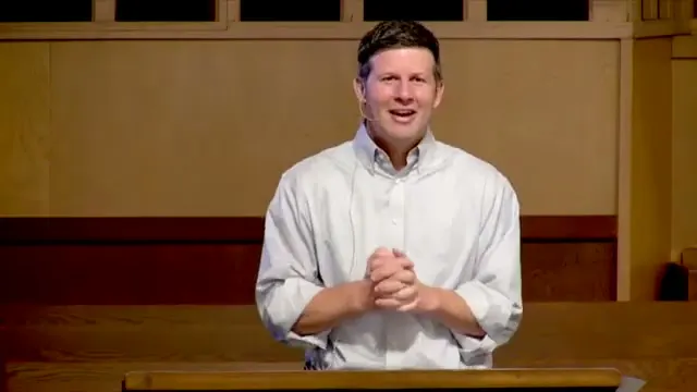 Rev. Dr. David G. Watermulder at the start of Small Boat, Big God