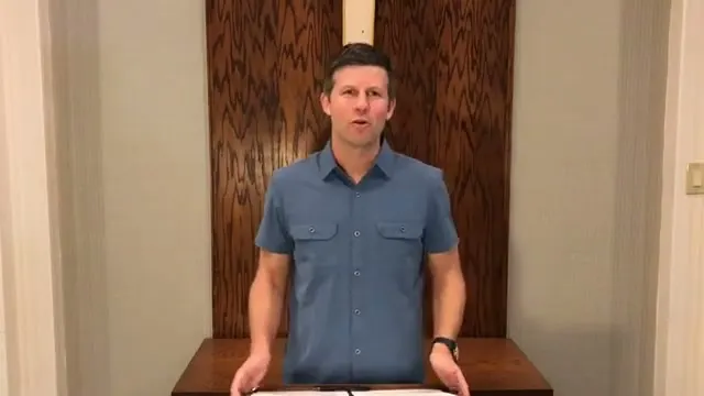 Rev. Dr. David G. Watermulder at the start of Christian Freedom