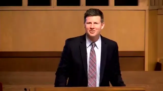 Rev. David G. Watermulder at the start of Live With Humility