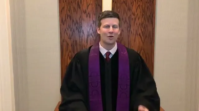 Rev. Dr. David G. Watermulder at the start of Making Room for Love