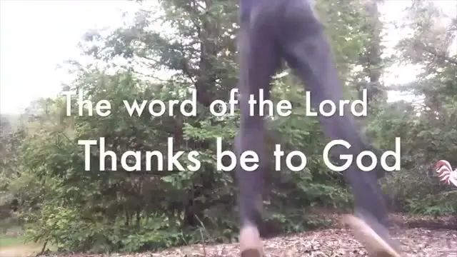 Rev. Dr. David G. Watermulder at the start of Gratitude, Need and Desire