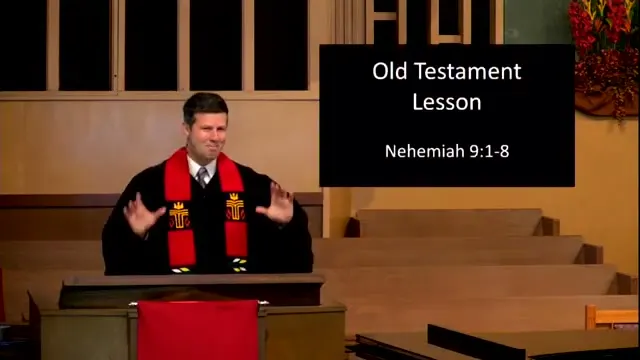 Rev. David G. Watermulder at the start of Burdens & Blessings (05/23/2021 - Pentecost)
