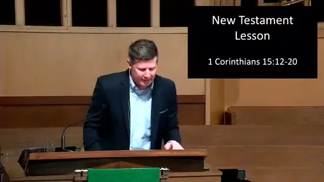 Rev. Dr. David G. Watermulder at the start of Love and Logic