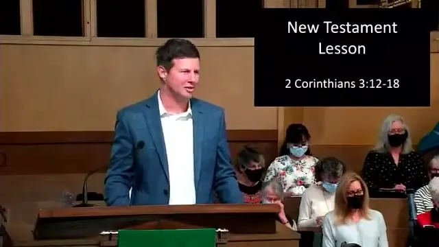 Rev. Dr. David G. Watermulder at the start of Reflected Glory