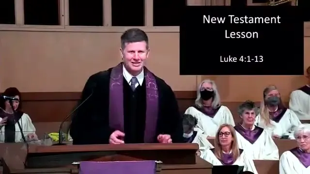 Rev. Dr. David G. Watermulder at the start of The Potato Eaters