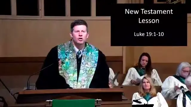 Rev. Dr. David G. Watermulder at the start of It's Never Too Late