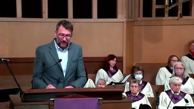 Steve Fainer at the start of Don’t Say Good Bye, Say Good Journey