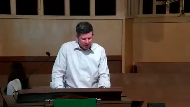 Rev. Dr. David G. Watermulder at the start of O Brother, Where Art Thou