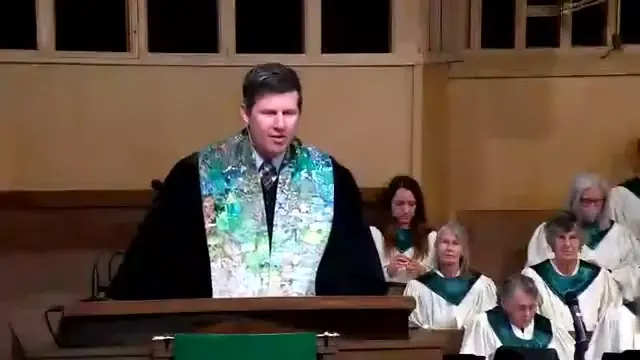 Rev. Dr. David G. Watermulder at the start of A Year For Growing in Grace