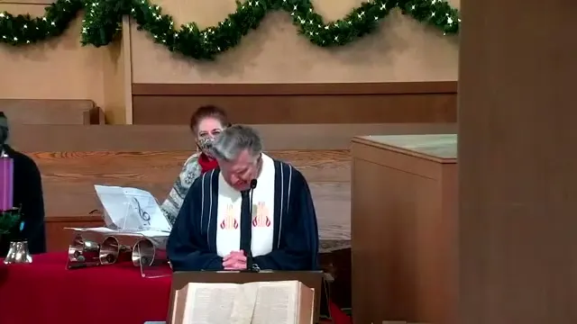 Rev. Jack C. Longley at the start of Let There Be Light