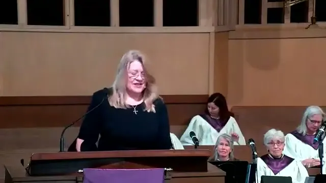 Rev. Erica Rader at the start of Love Revealed