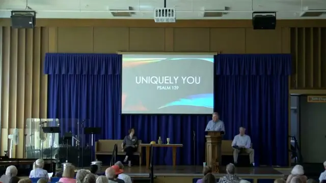 Rev. Jack Longley at the start of Uniquely Designed