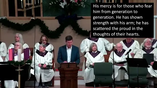 Rev. David G. Watermulder at the start of Finished and Unfinished