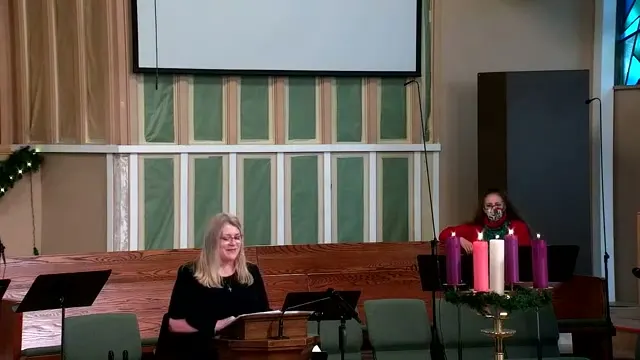Rev. Erica Rader at the start of Jesus, where are you?
