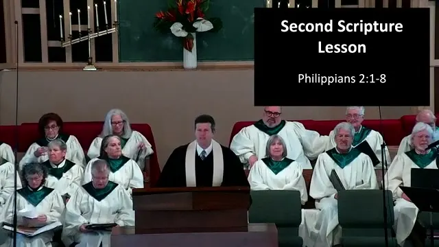 Rev. Dr. David G. Watermulder at the start of A Hands-Off Approach