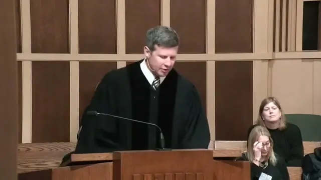 Rev. Dr. David G. Watermulder at the start of Jesus: The Biggest Loser