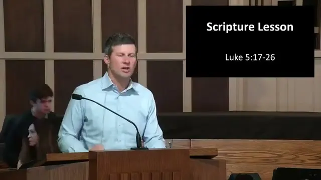 Rev. Dr. David G. Watermulder at the start of The Risk of Vulnerability