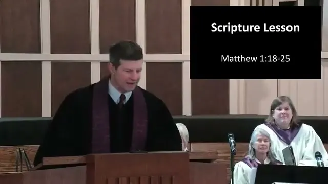 Rev. Dr. David G. Watermulder at the start of Love: Nouns and Verbs