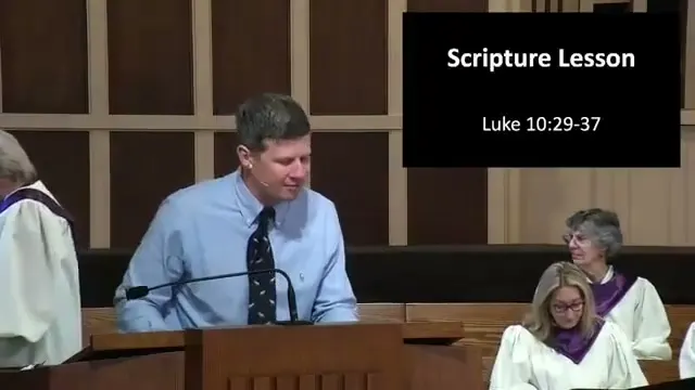 Rev. Dr. David G. Watermulder at the start of Go and Do Likewise