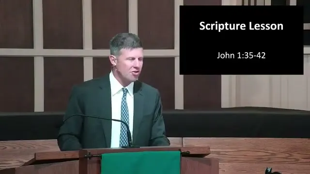 Rev. Dr. David Watermulder preaching Blessed To Be A Blessing.