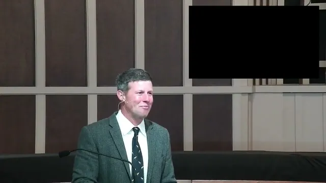 Rev. Dr. David Watermulder preaching Dreams and Visions.